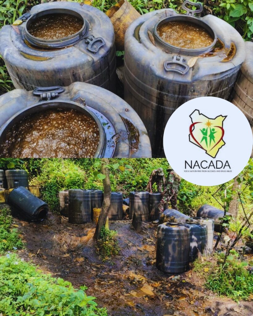 NACADA’s Crackdown: Major Narcotics Supplier and Brewing Dens Busted in Kakamega