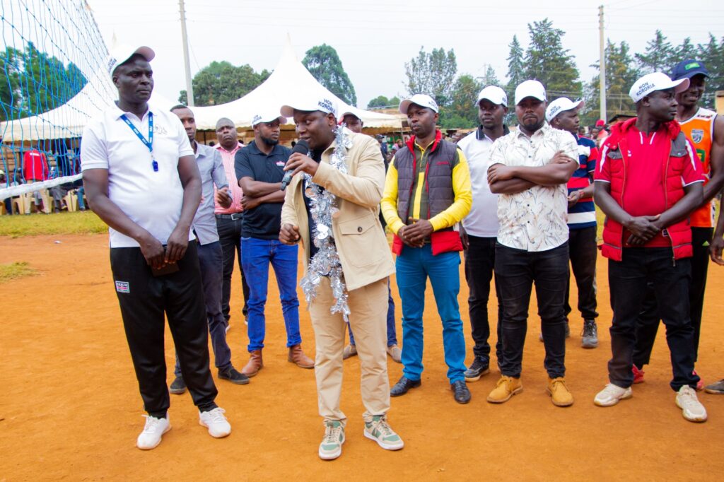 Hon. Kororia Simatwa Hosts Volleyball Tournament to Empower Cherengany Youth