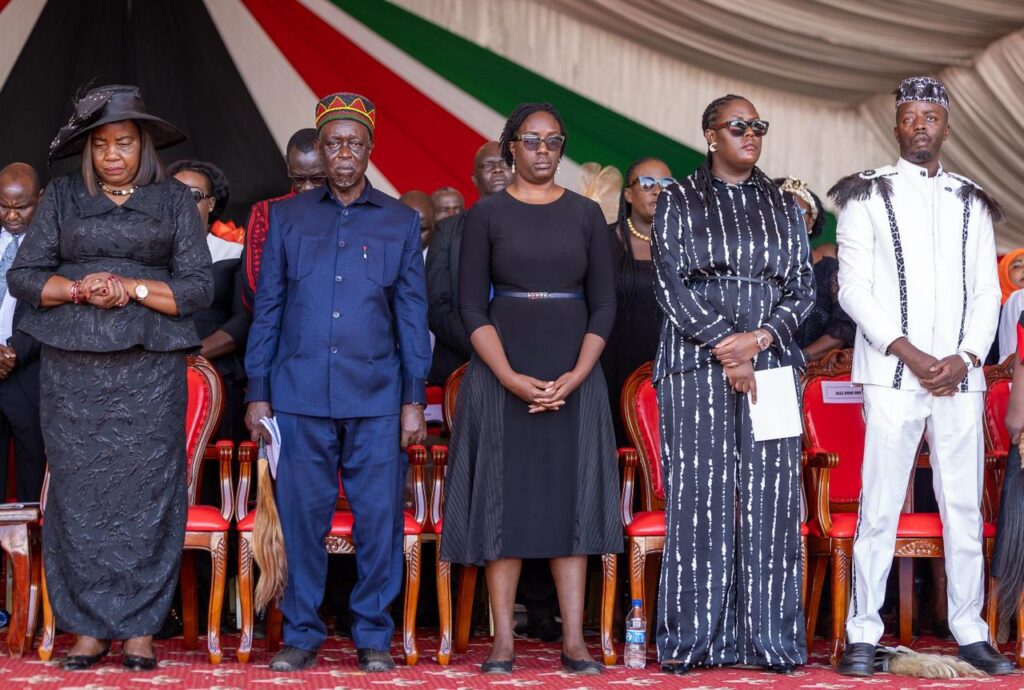 Raila’s Gen Z Nephew Cracks Up Mourners with “Uji ya Uhuru” Joke at Funeral