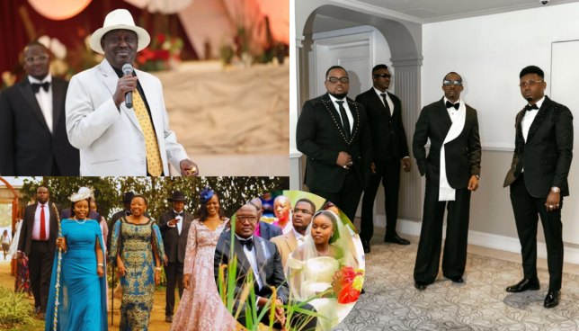 Juma Jux Thrills at Brian Belio & Nicole Langat’s Wedding Graced by Rachel Ruto & Raila Odinga