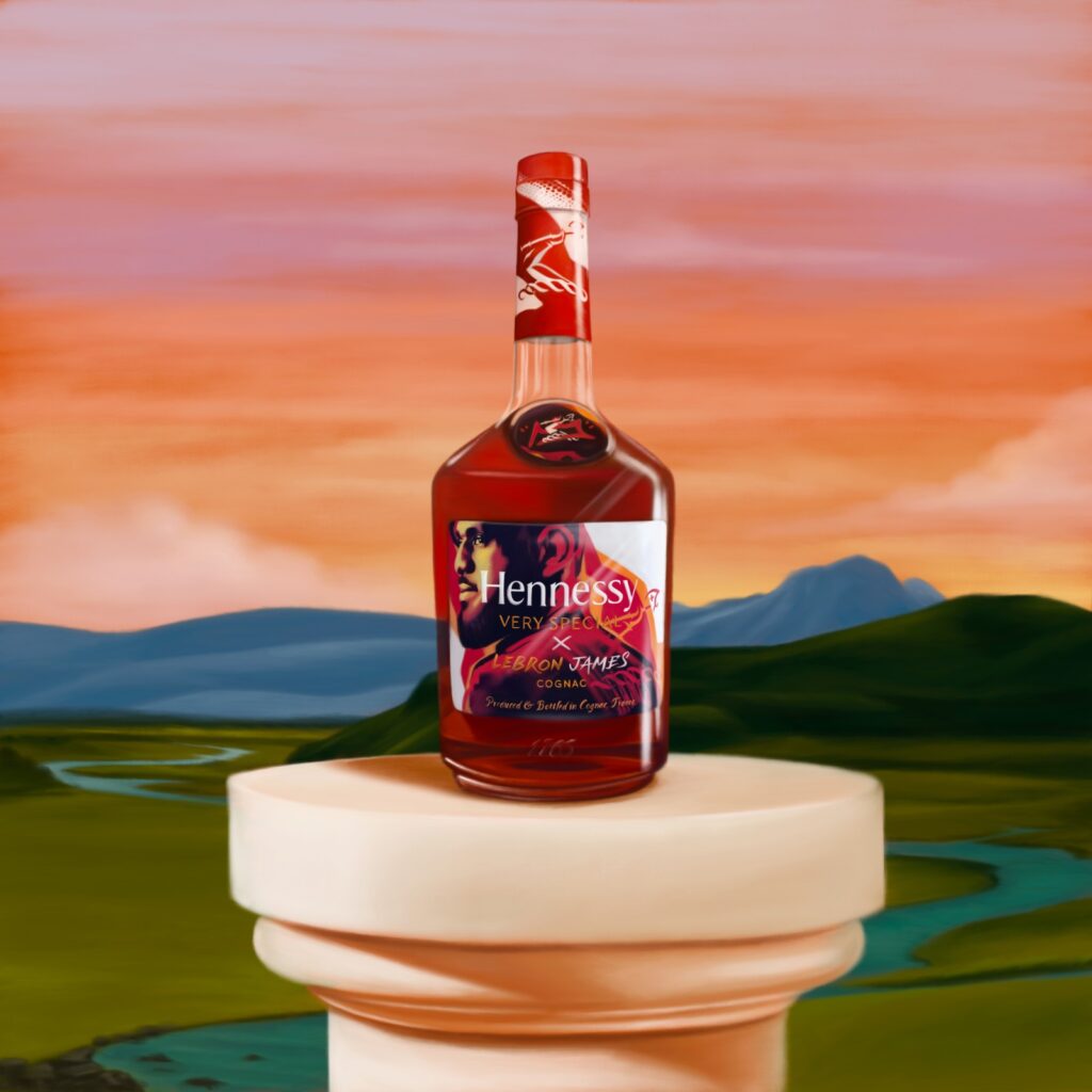 Hennessy teams up with Lebron James to unveil a Limited-Edition collection