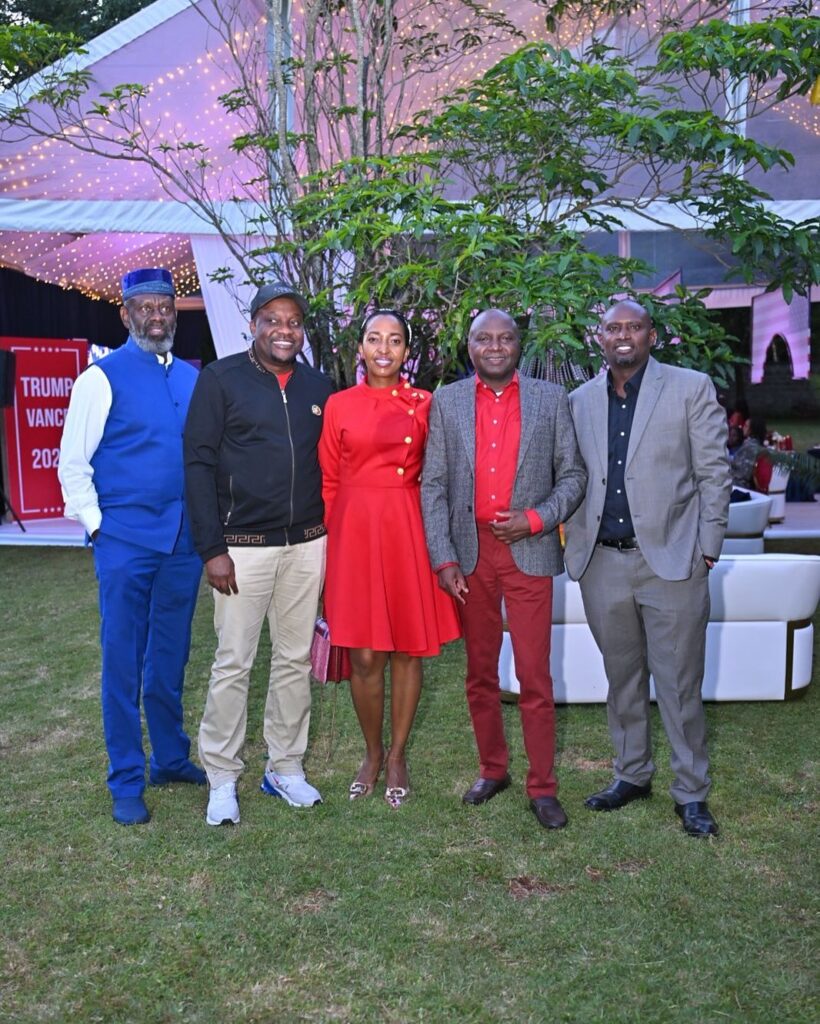 Photos: Donald Kipkorir holds exquisite party to celebrate Trump’s win