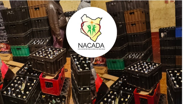 NACADA Seizes Sh1.4m Worth of Counterfeit Alcohol in Murang’a