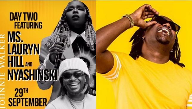 American rapper Lauryn Hill & Nyashinski to headline Walker Town Day 2