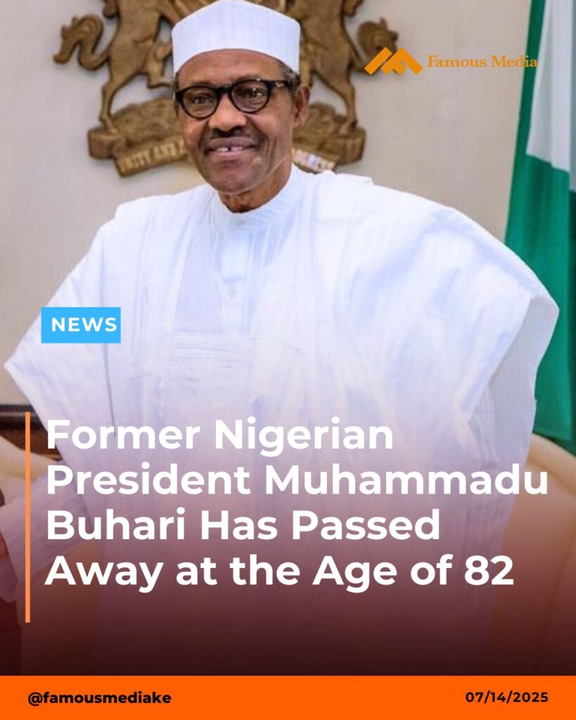 Former Nigerian President Muhammadu Buhari Dies at 82 in London