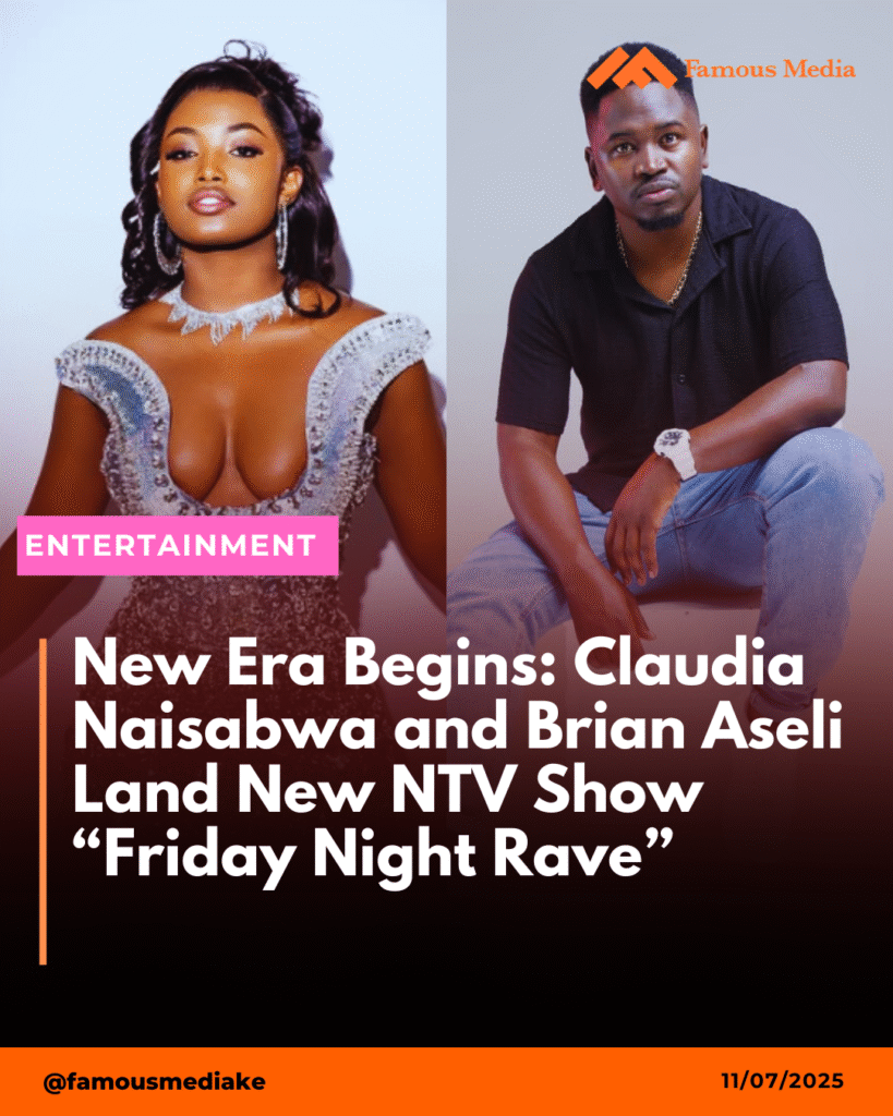 New Era Begins: Claudia Naisabwa and Brian Aseli Take Over NTV’s Friday Slot