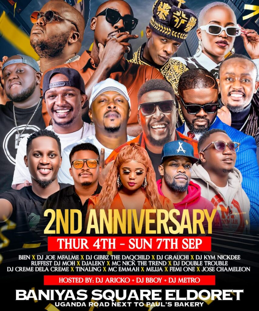 Baniyas Square Eldoret Celebrates 2nd Anniversary with Star-Studded 4-Day Festival
