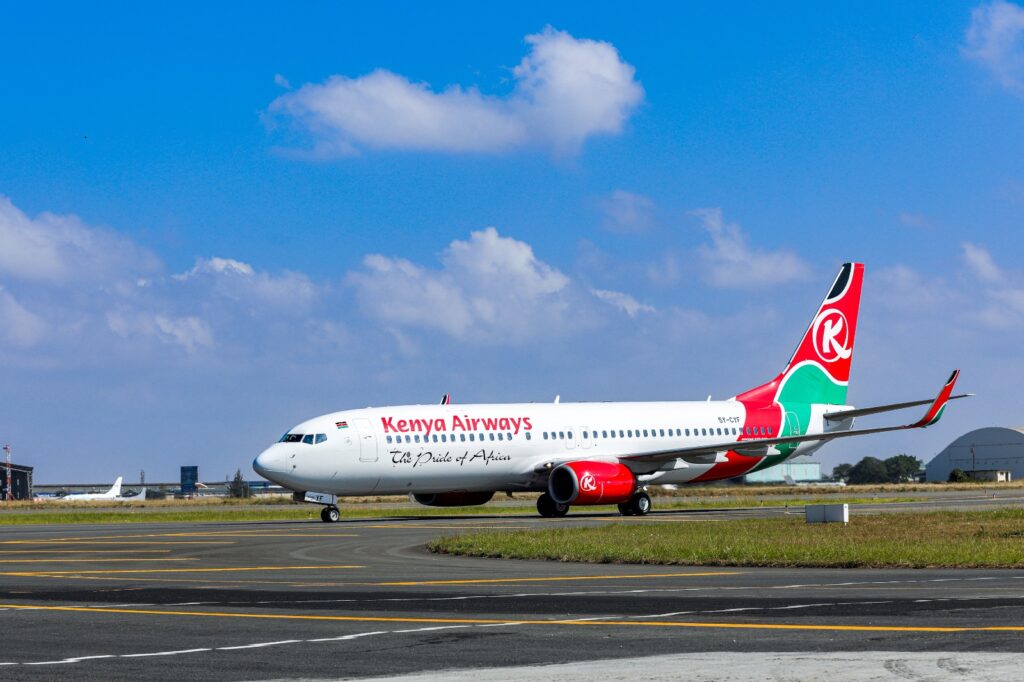 Kenya Airways Expands Its Passenger Fleet With The Addition Of A Boeing 737 – 800 Aircraft