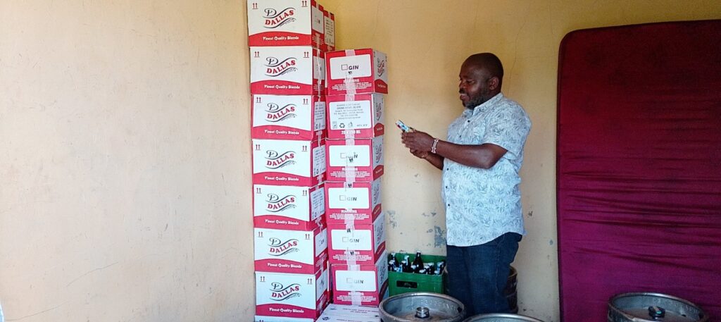 Major Operation By NACADA Seizes Suspected Counterfeit Alcohol in Nyandarua