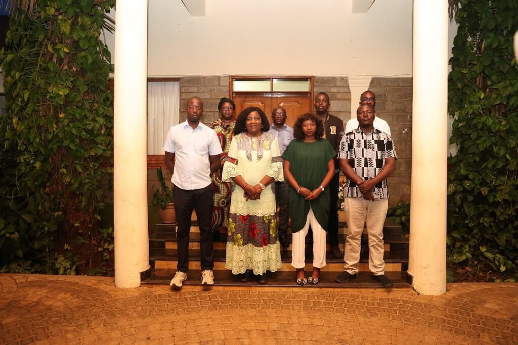 President Ruto’s Daughter Charlene Ruto Pays Condolence Visit to Mama Ida Odinga in Bondo
