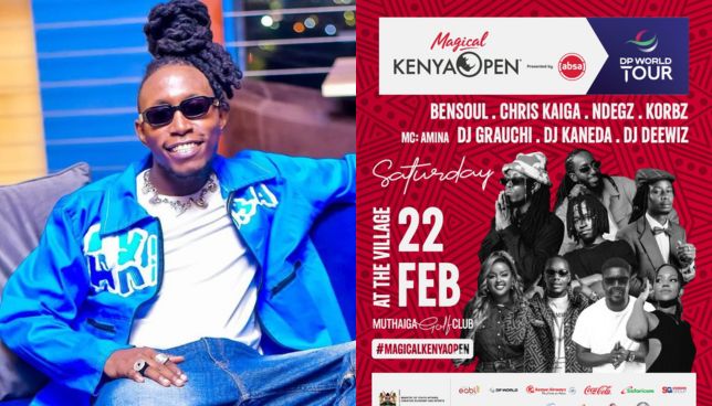 List of artistes performing at Magical Kenya Open 2025 unveiled by Johnnie Walker 