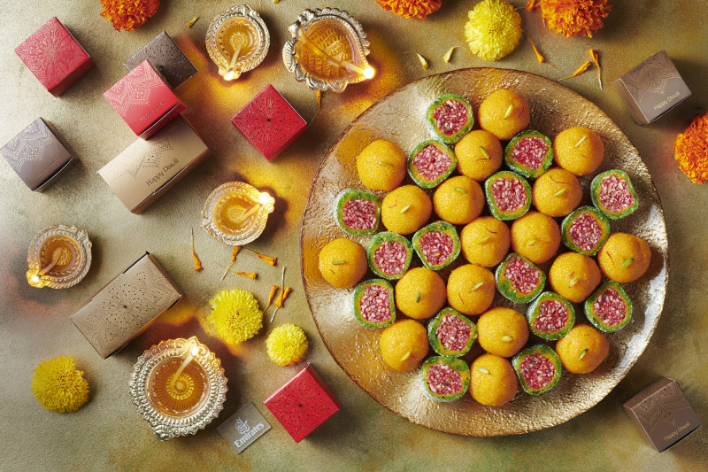 Diwali delights served onboard and in lounges for Emirates’ customers