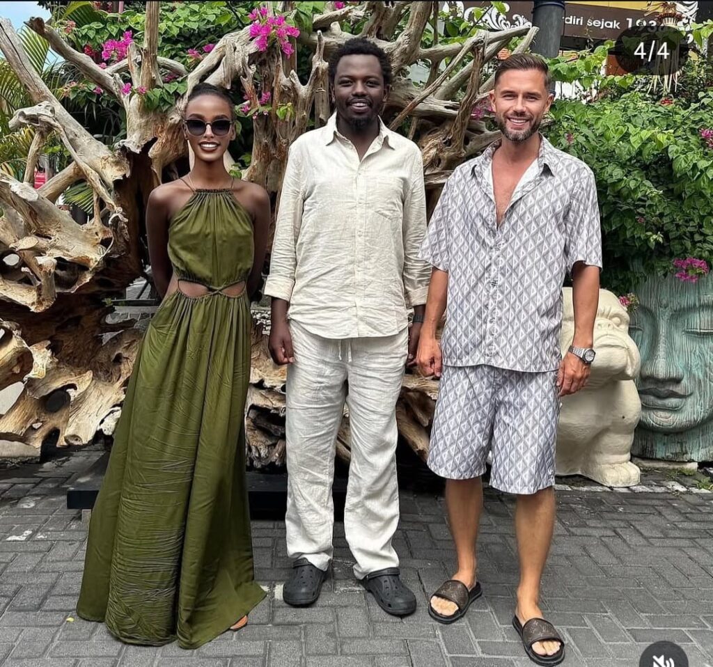 Kenyan Model Bullied After Bali Pic with George Ruto Speaks Out