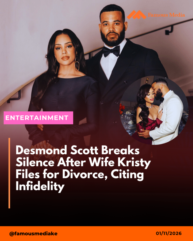 YouTuber Desmond Scott Apologizes Following Shock Divorce Filing by Wife Kristy