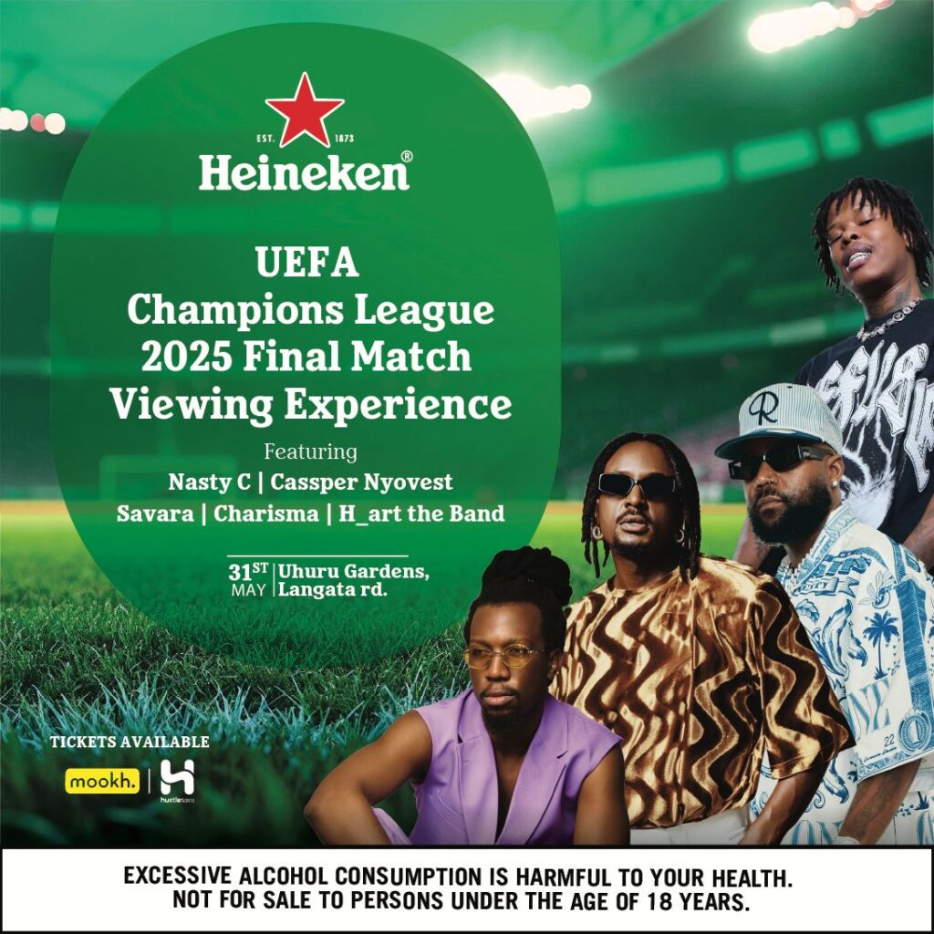 List of Artists Performing at UEFA Champions League Final Viewing Party in Nairobi