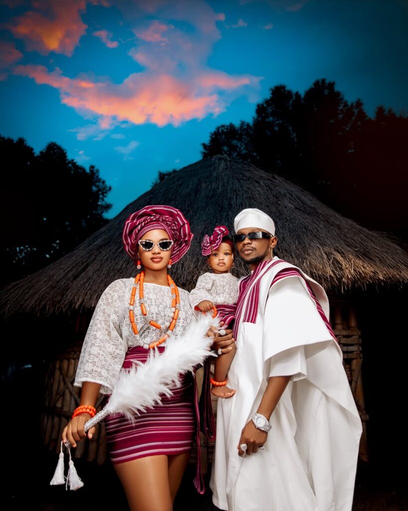 Marioo and Paula Kajala Reveal their Daughter’s Face for the First Time