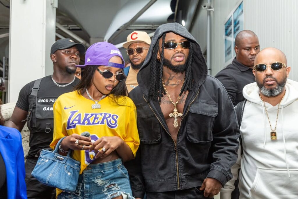 Photos: Diamond & Zuchu land in Nairobi with a Private Jet for Furaha City  